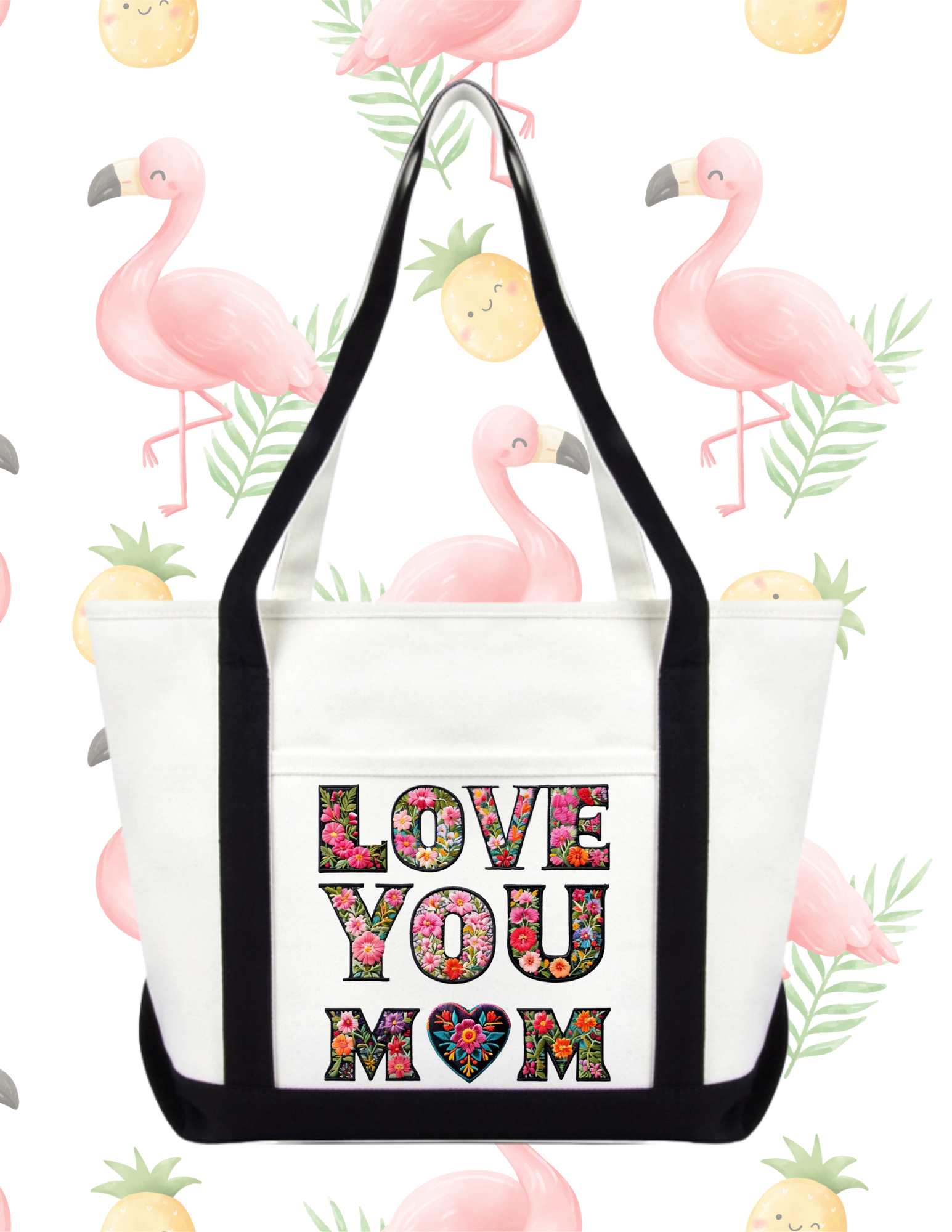I LOVE YOU MOM TOTE BAG