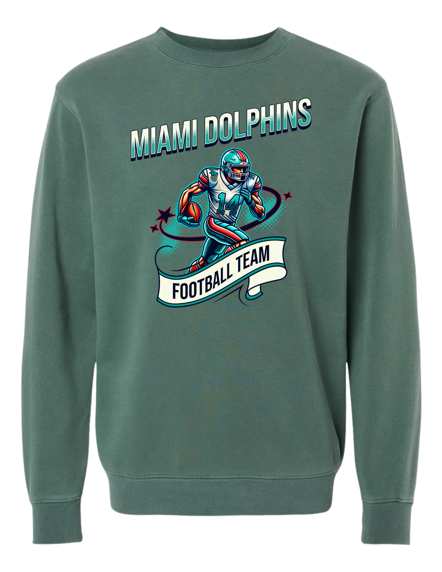 MIAMI DOLPHINS CREWNECK