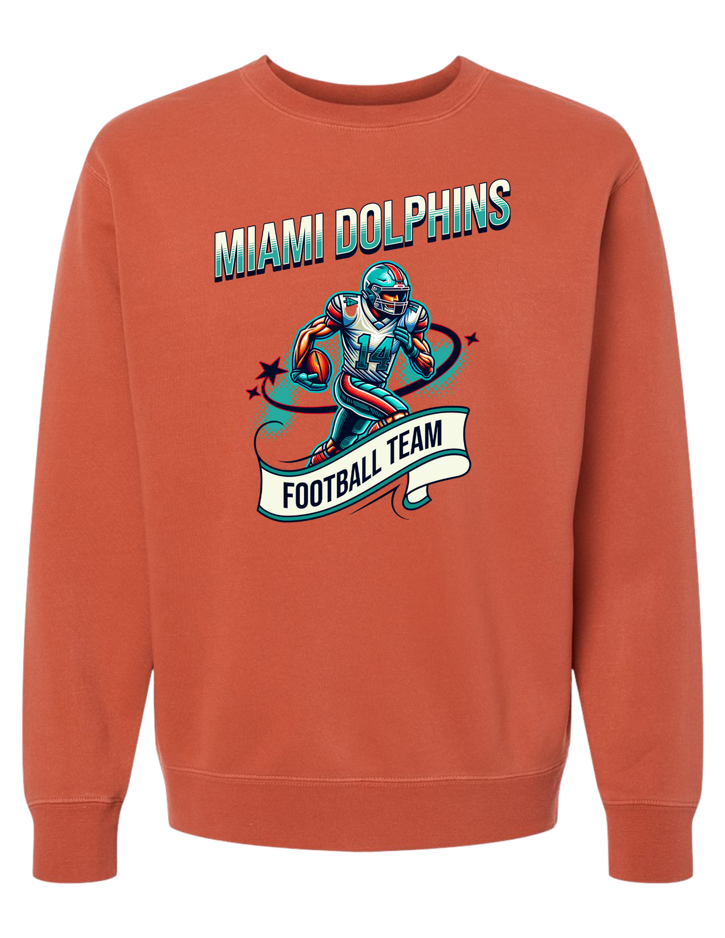 MIAMI DOLPHINS CREWNECK