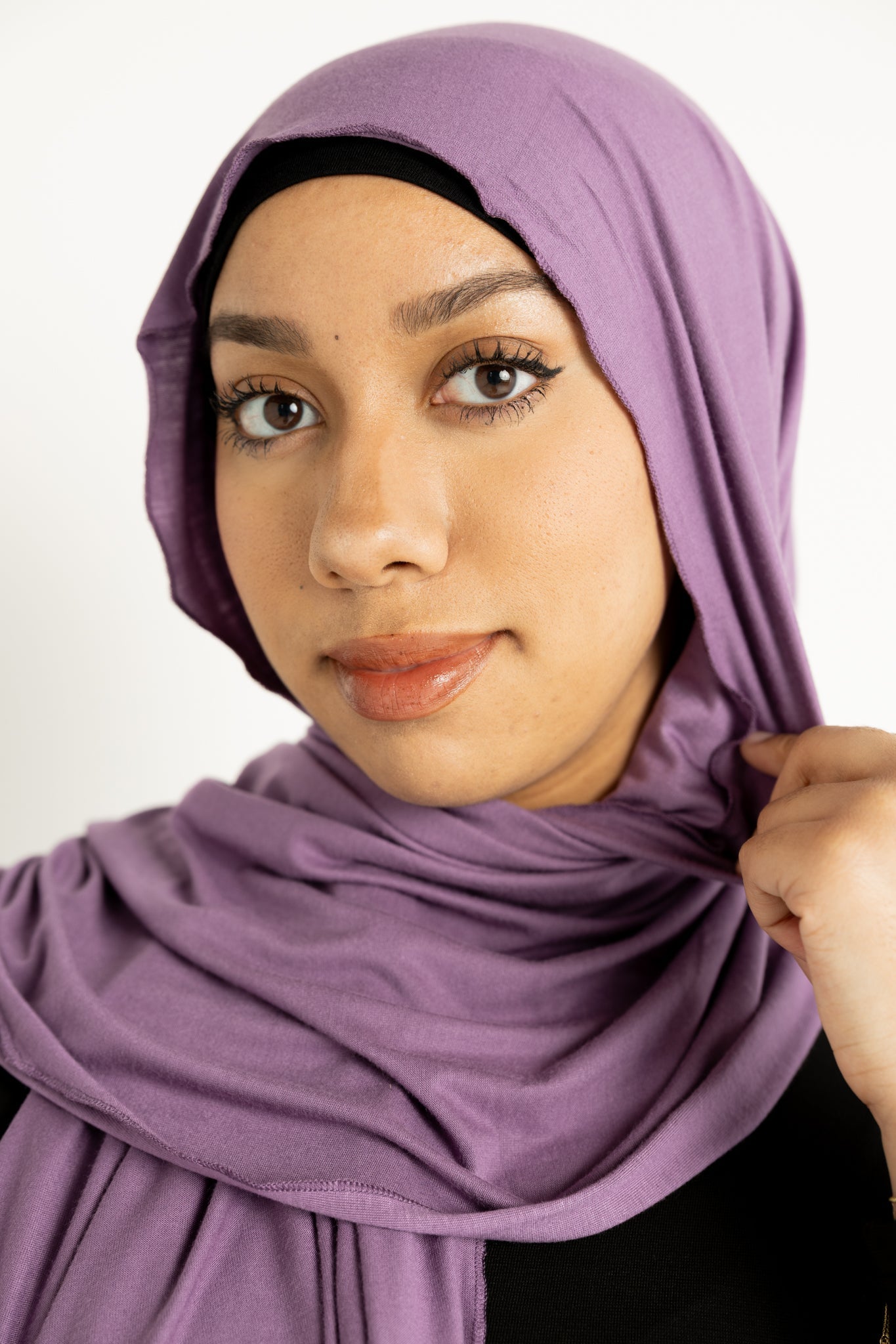 Jersey Hijab - Iris Purple