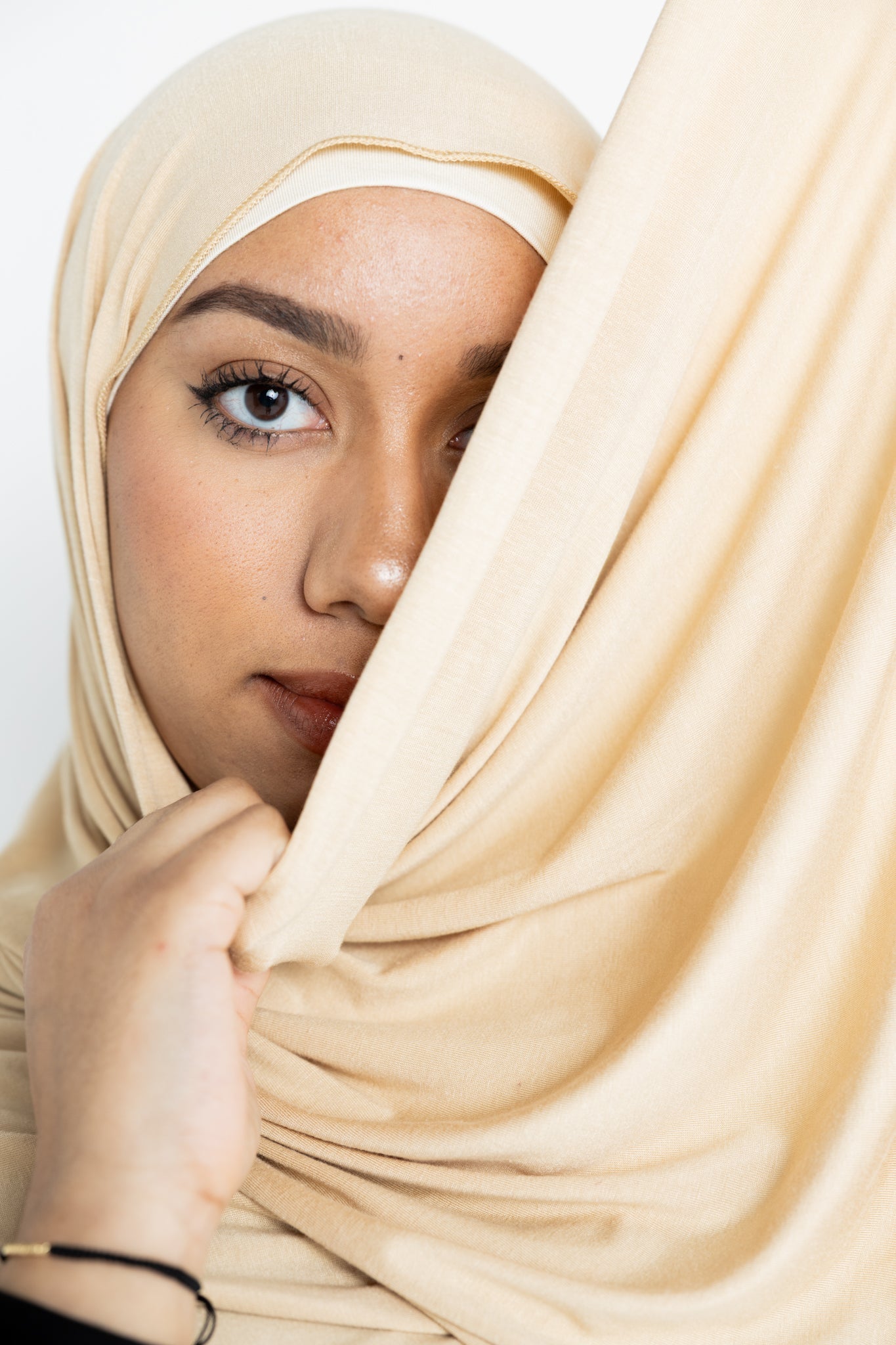 Jersey Hijab - Gold Latte
