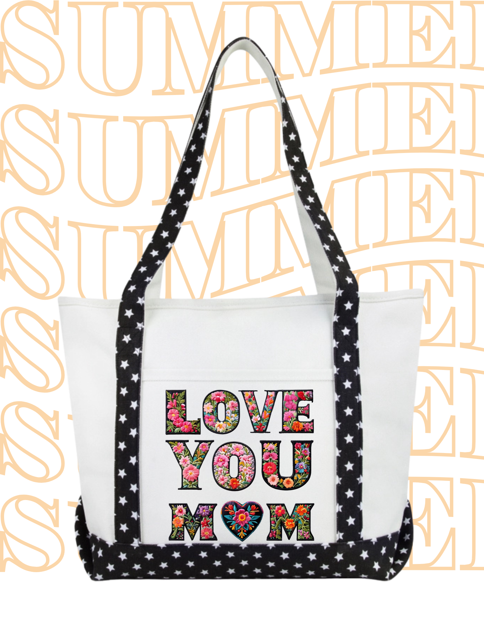 I LOVE YOU MOM TOTE BAG