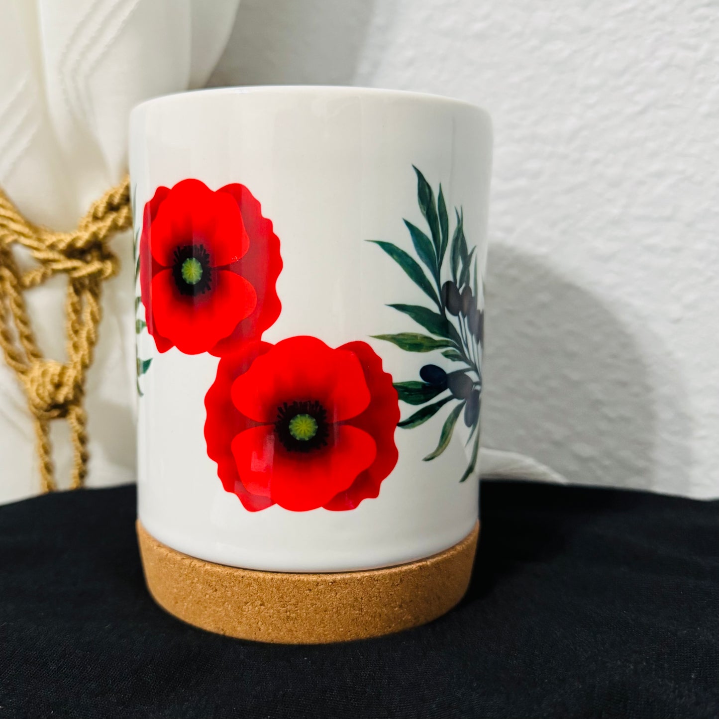 POPPY FLOWER TRADITIONAL PALESTINE FLOWER 14-OZ