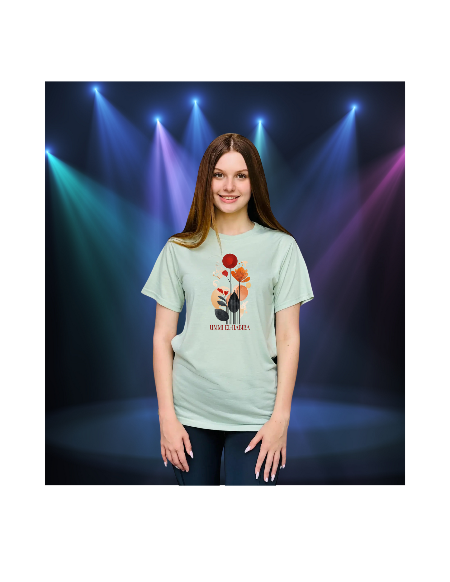 100% Polyester Cotton Feel Tees (Colors)