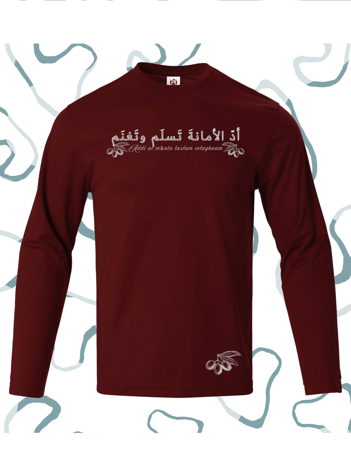 ARABIC CALLIGRAPHY PERFORMANCE SHIRT