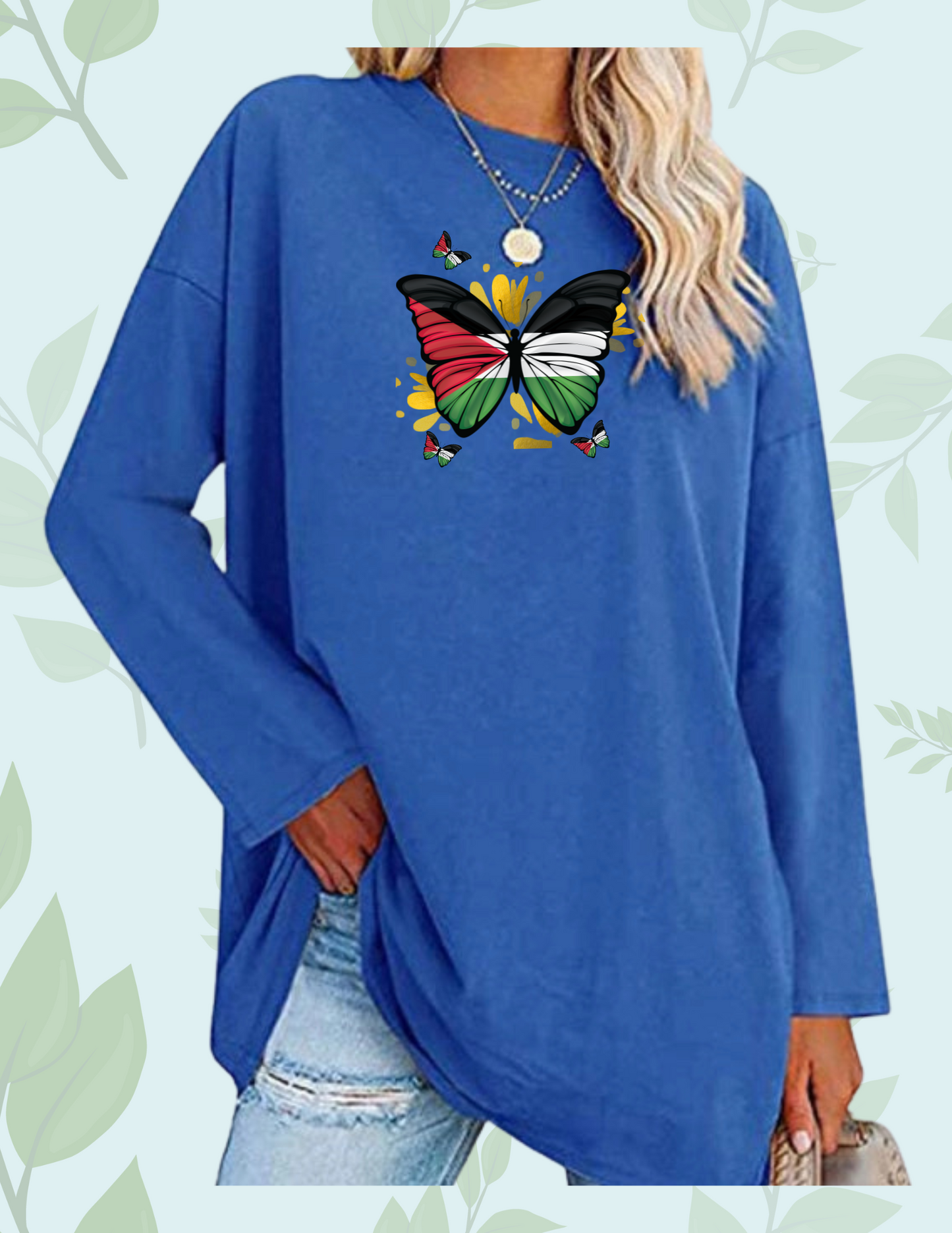 BUTTERFLY CREWNECK