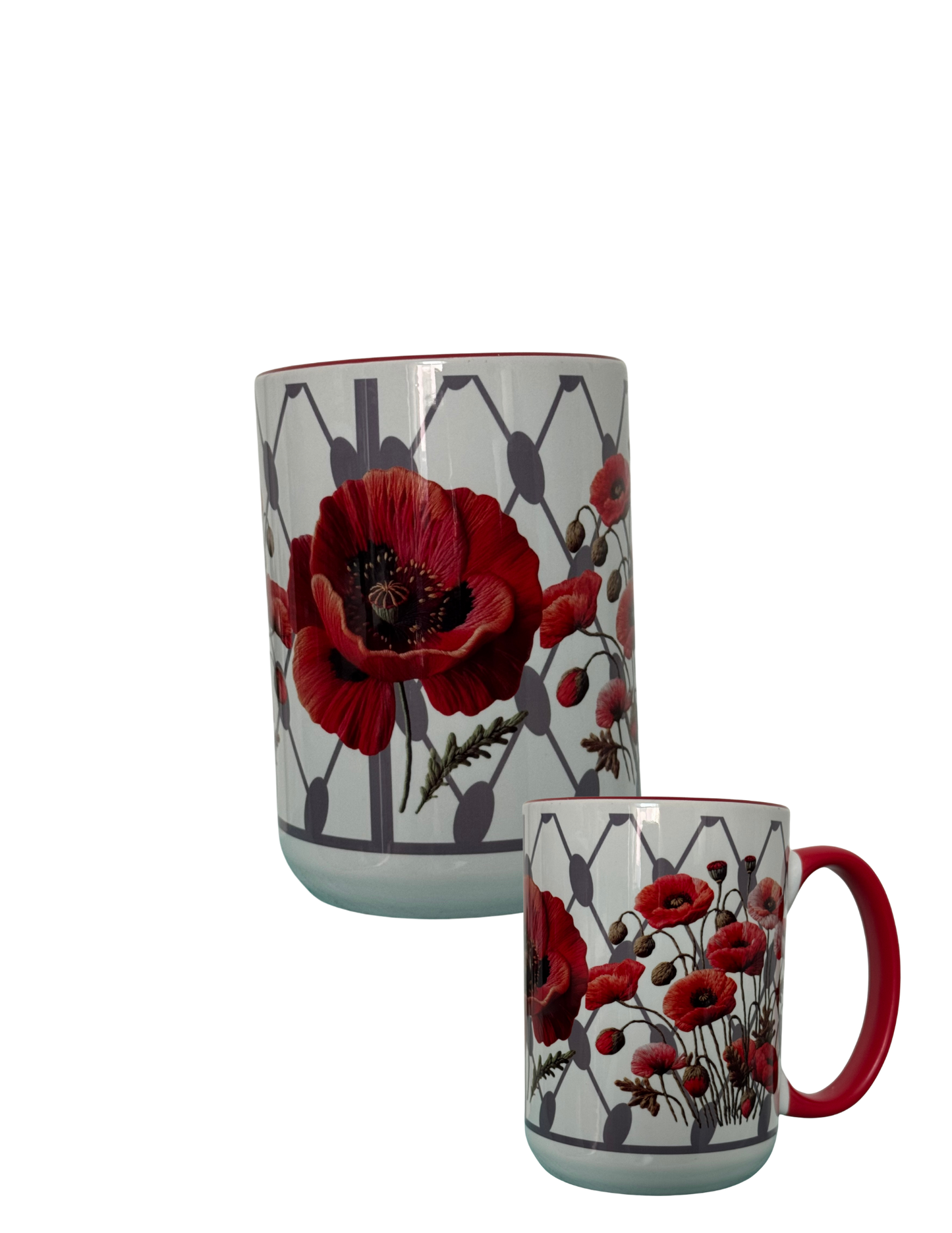 POPPIE FLOWER MUG