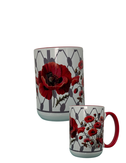 POPPIE FLOWER MUG