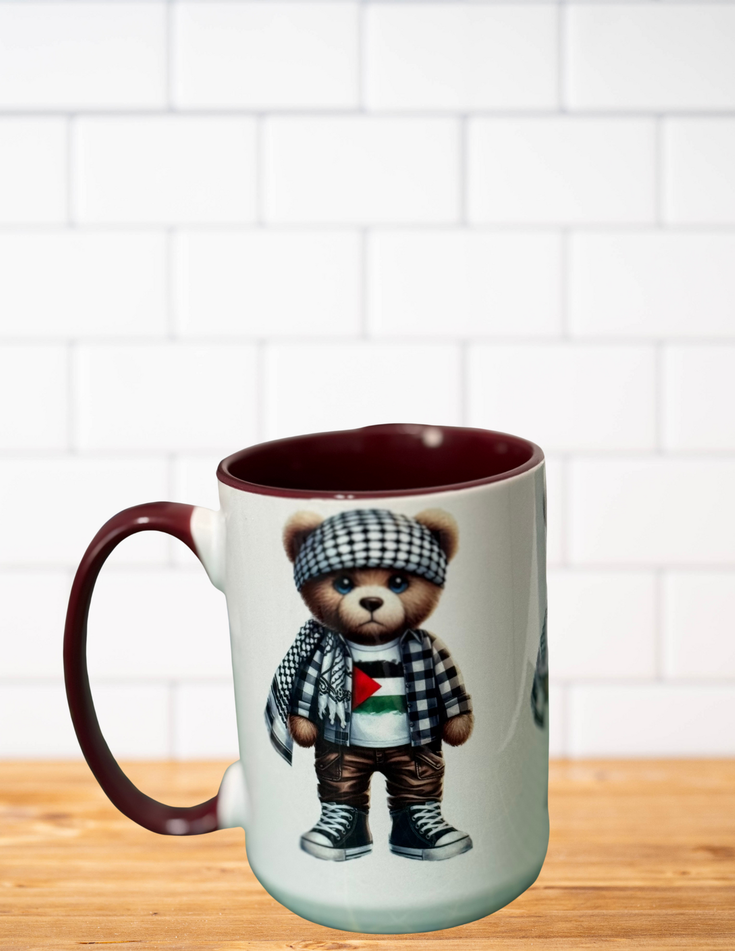 PALESTINE KEFFIYEH MUG 11OZ.