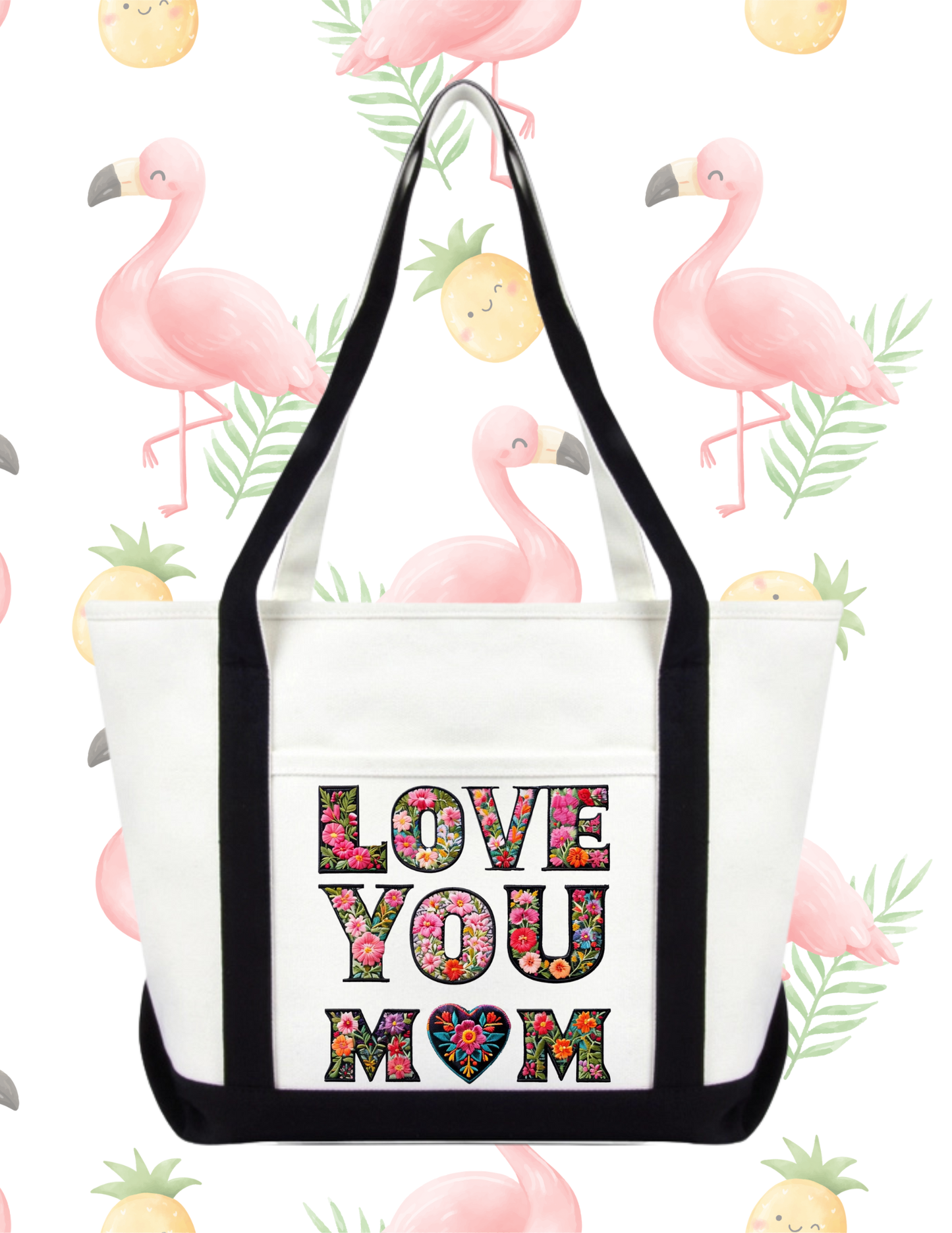 I LOVE YOU MOM TOTE BAG