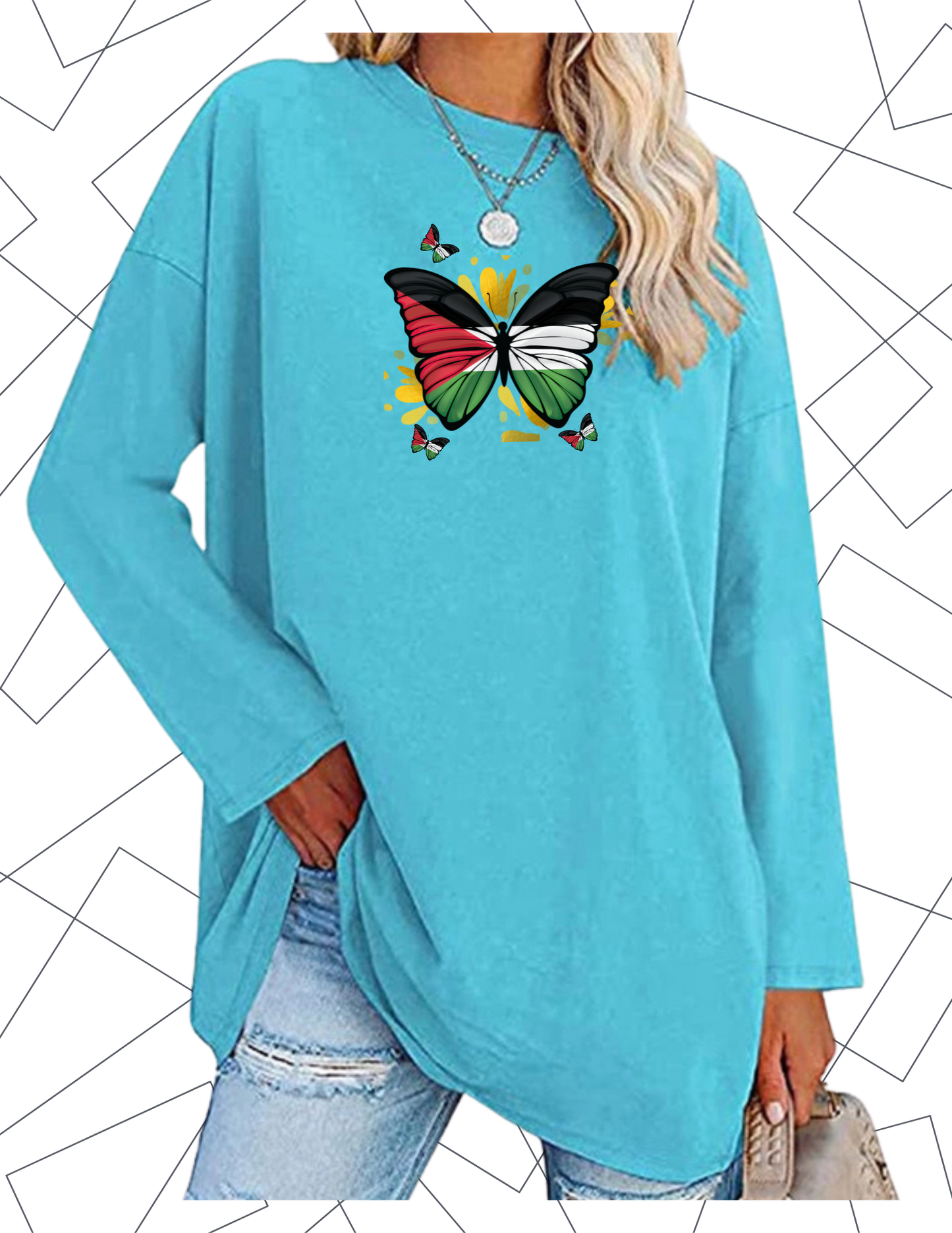 BUTTERFLY CREWNECK
