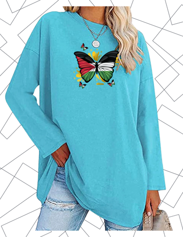 BUTTERFLY CREWNECK