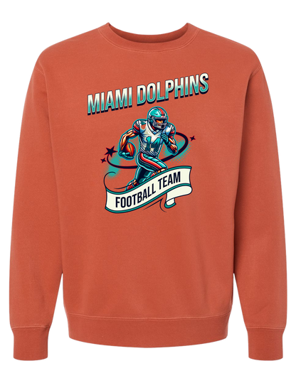 MIAMI DOLPHINS CREWNECK