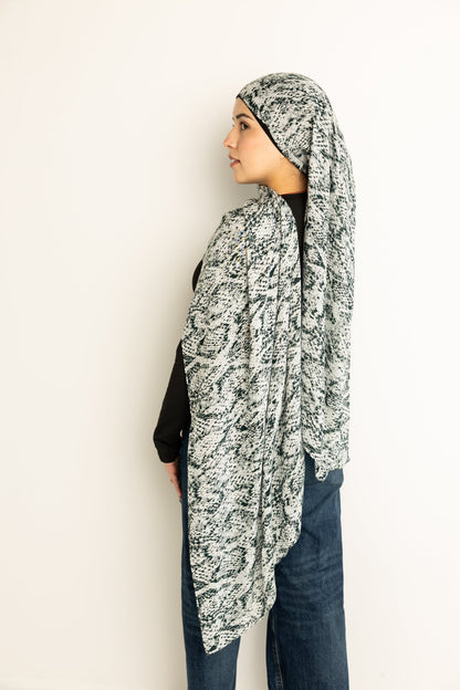 Modal Hijab - Snake Print