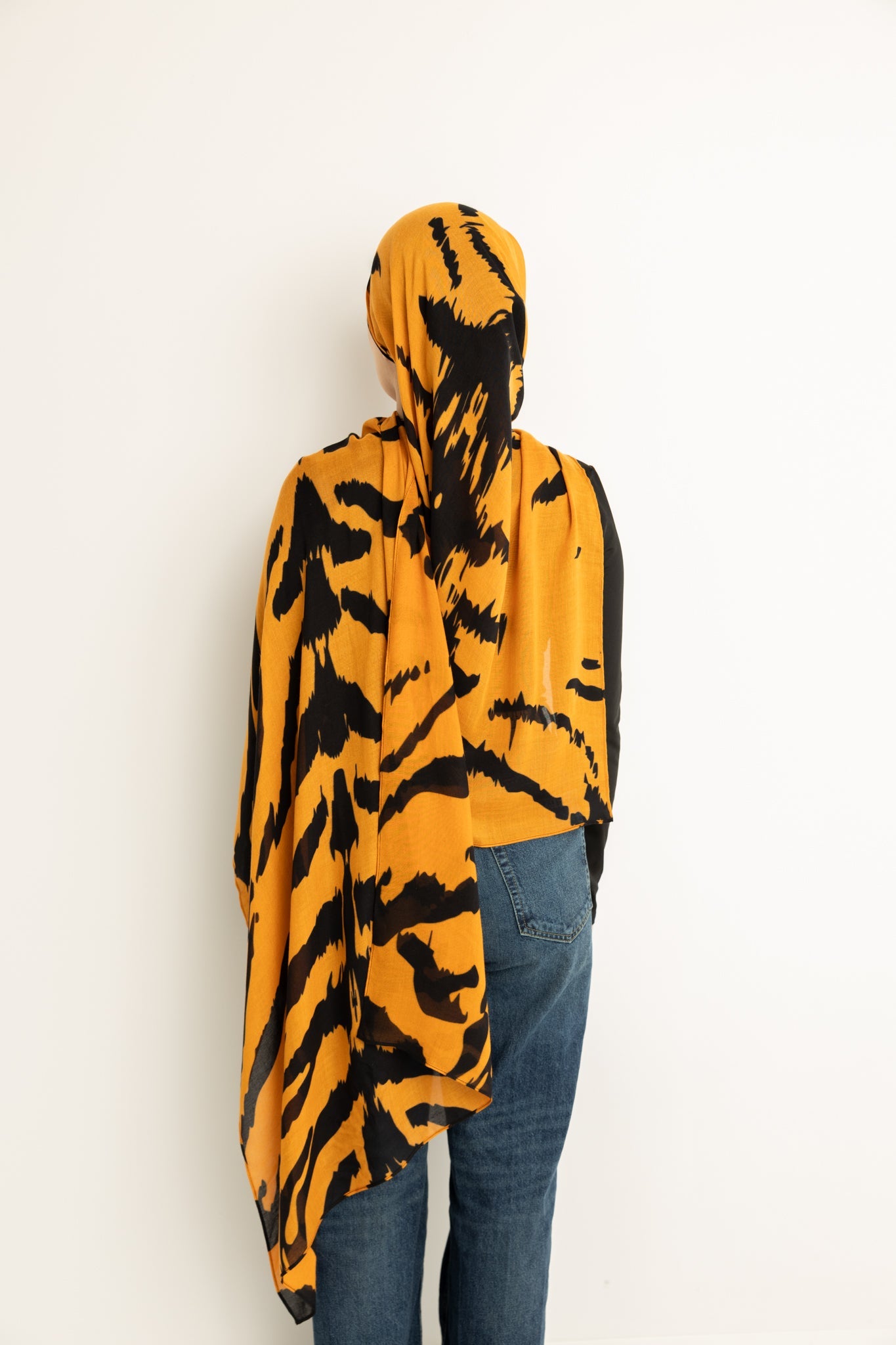 Modal Hijab - Tiger Stripes