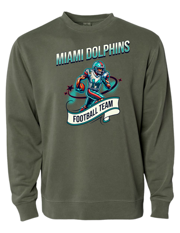 MIAMI DOLPHINS CREWNECK