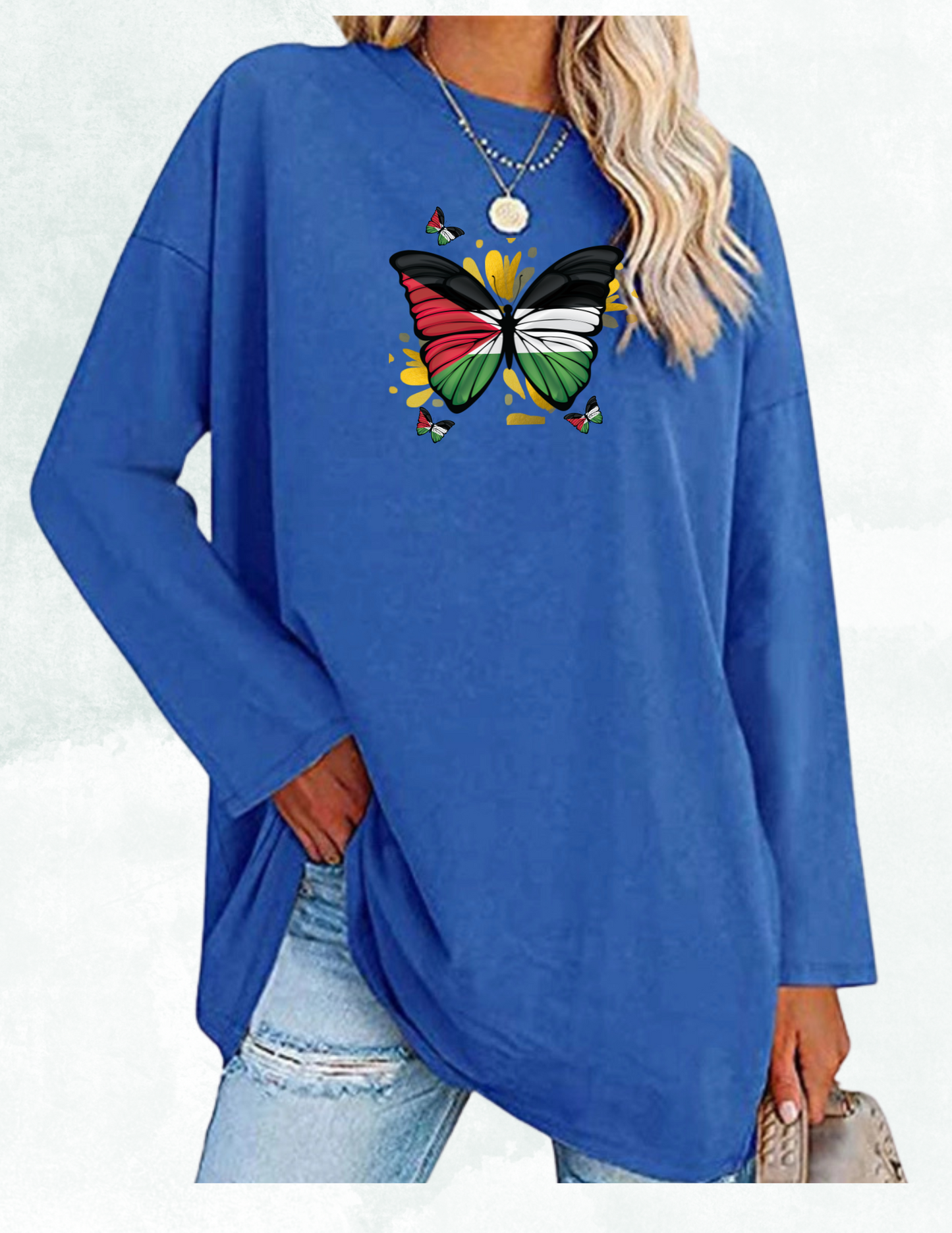 BUTTERFLY CREWNECK