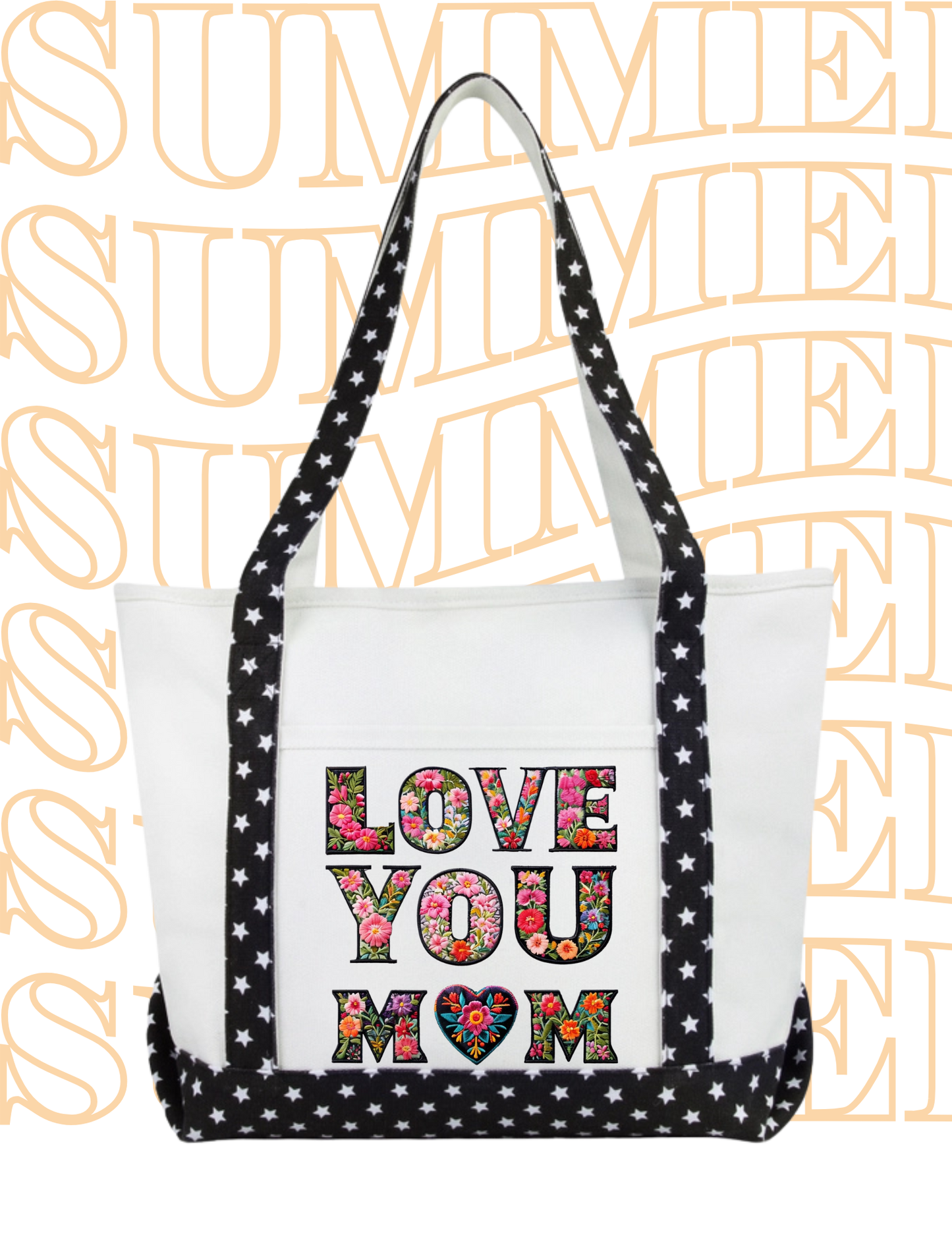 I LOVE YOU MOM TOTE BAG