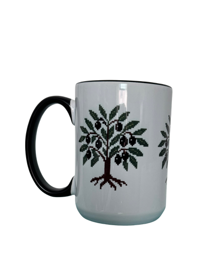 15oz. OLIVE TREE MUG