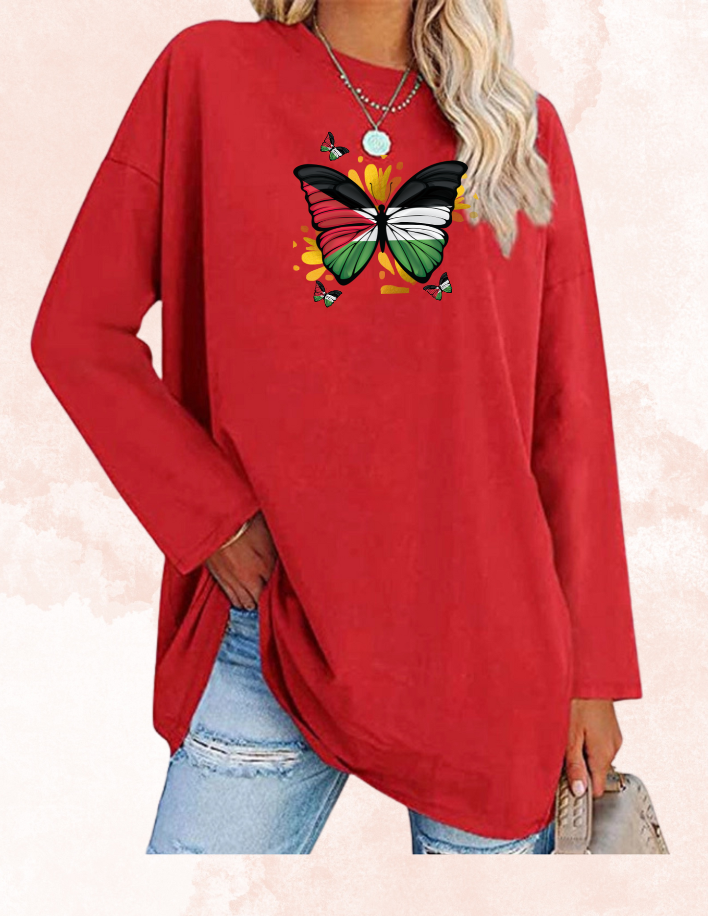 BUTTERFLY CREWNECK