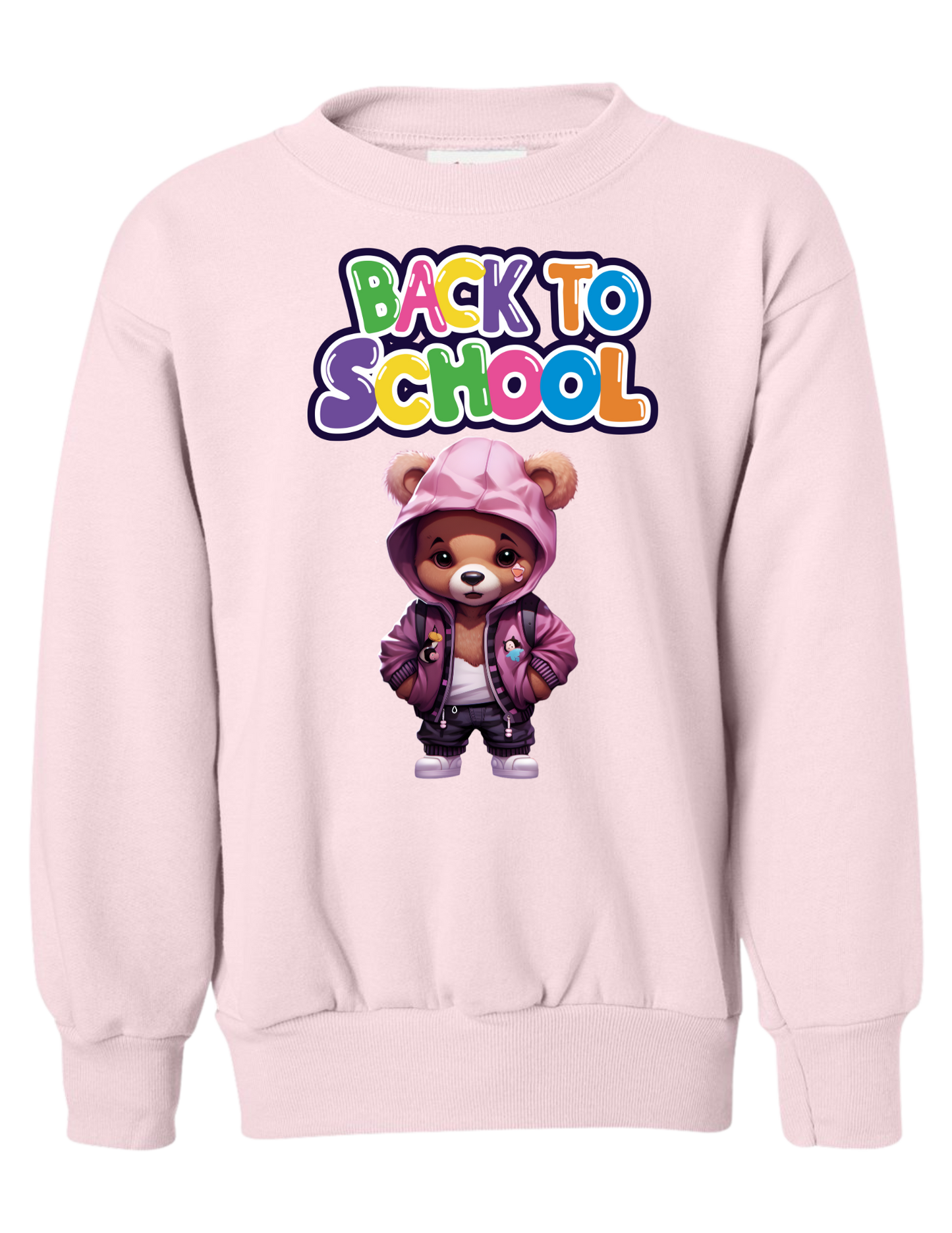 PINK BEAR SWEATSHIRT