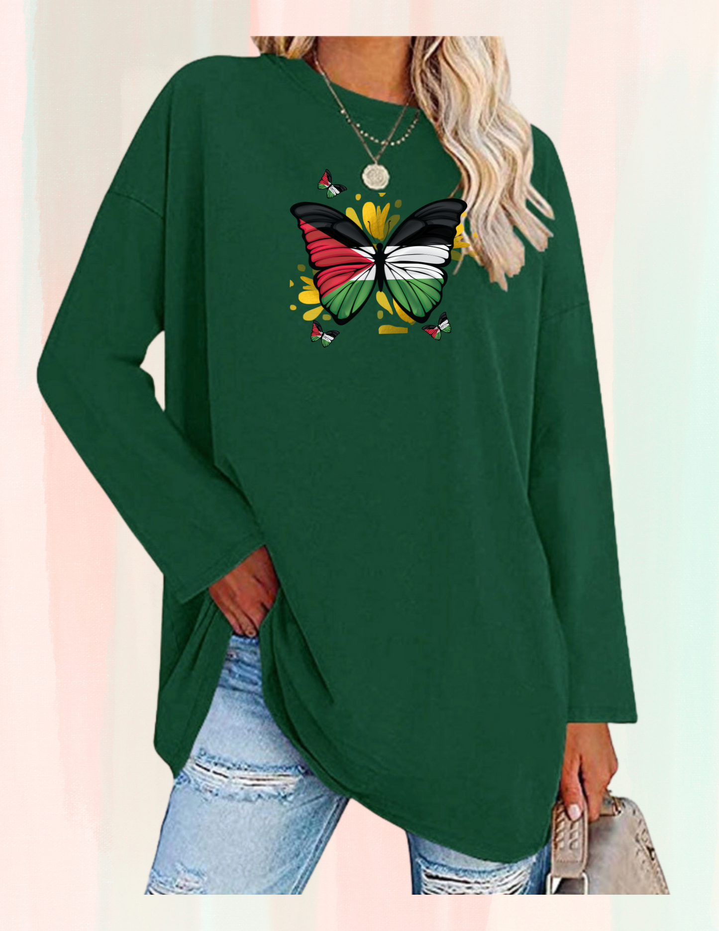 BUTTERFLY CREWNECK