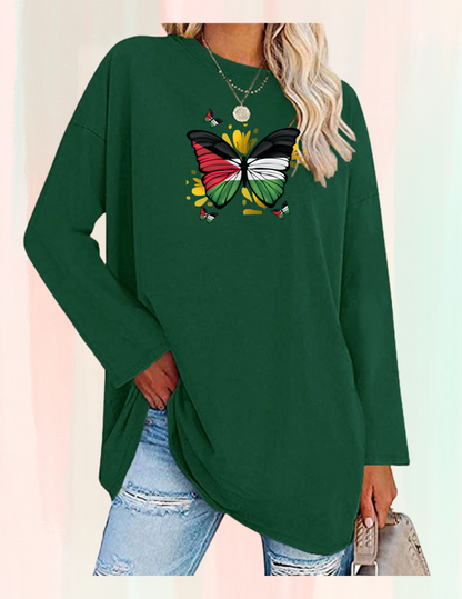 BUTTERFLY CREWNECK