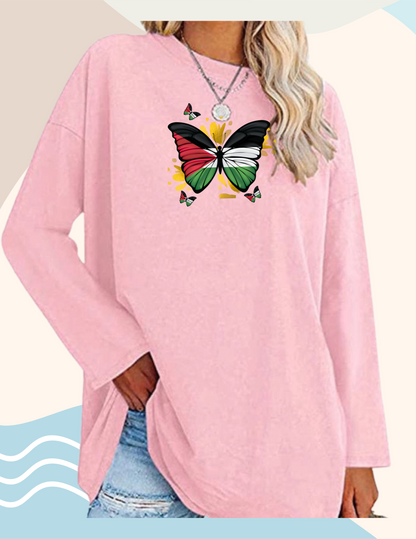 BUTTERFLY CREWNECK