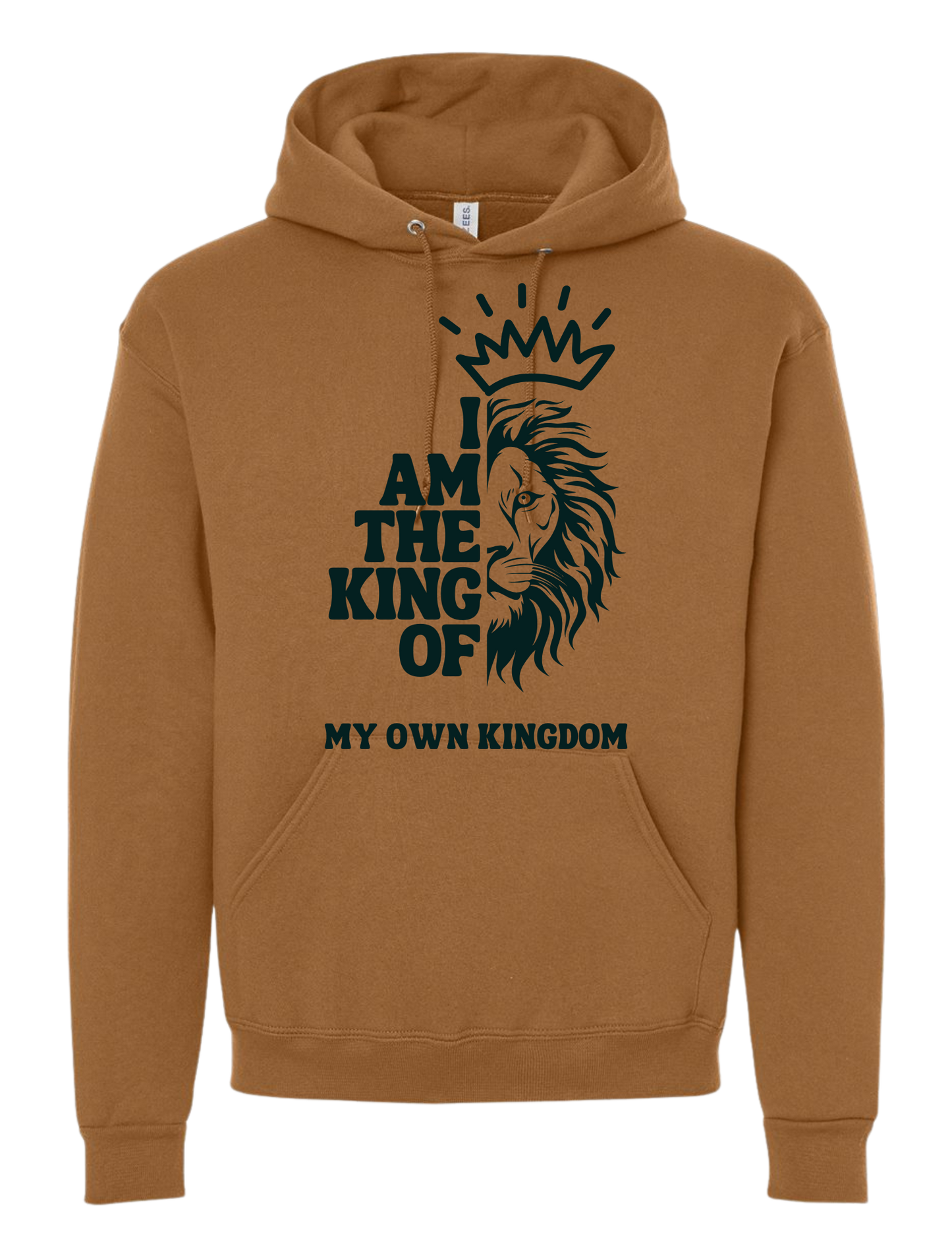 I AM THE KING GOLDEN PECAN HOODIE