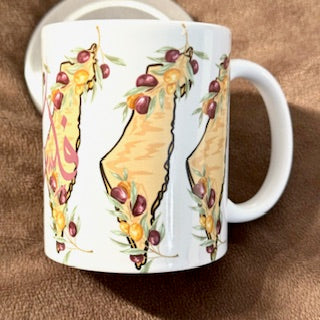 PALESTINE MAP MUG 15OZ.