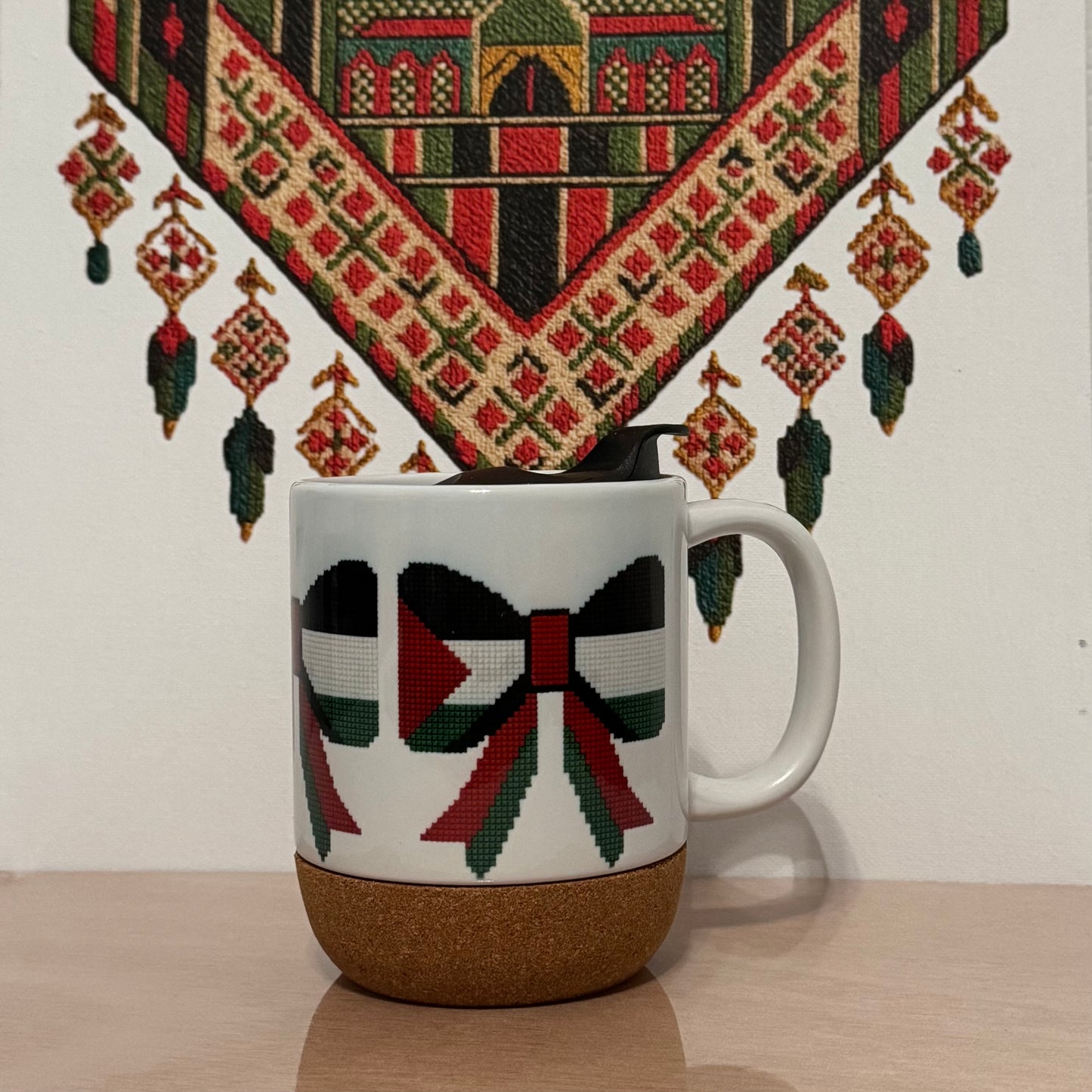 PALESTINE BOW FLAG 12oz.