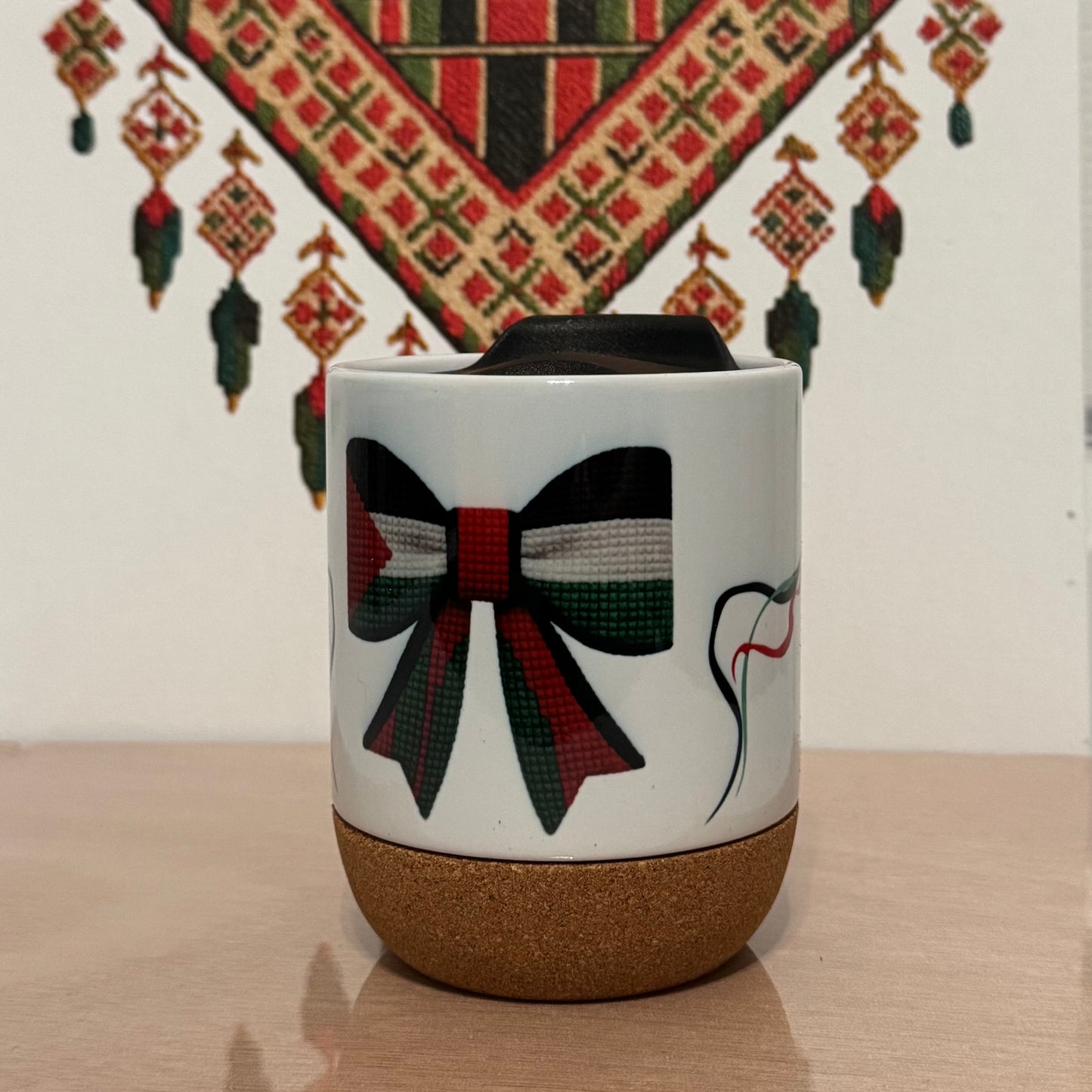 PALESTINE FLAG BOW 12oz