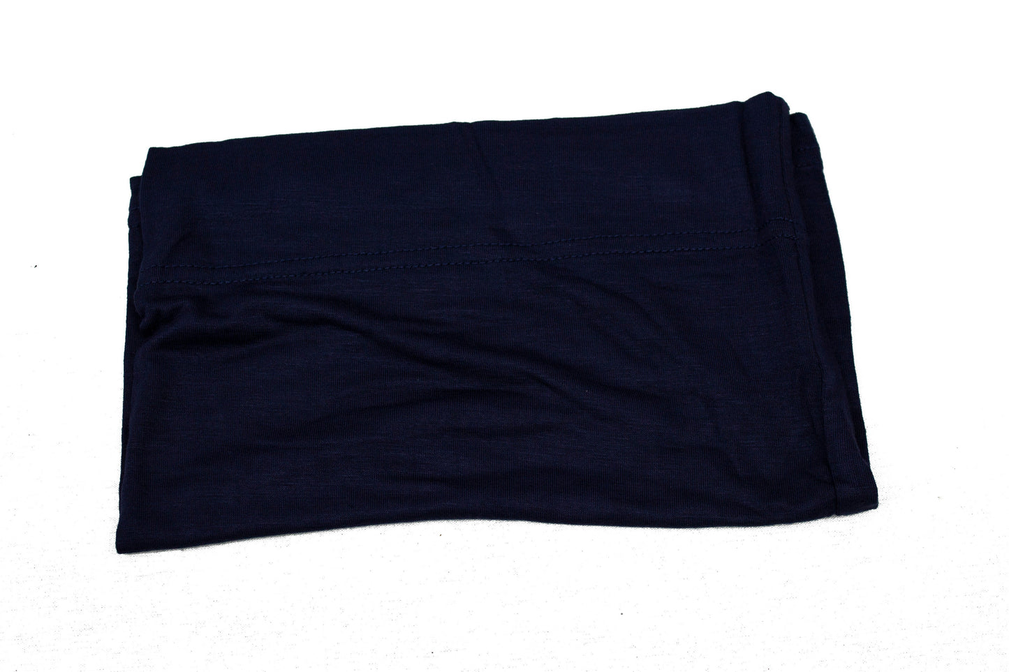 Jersey Under Scarf Tube Cap - Navy Blue