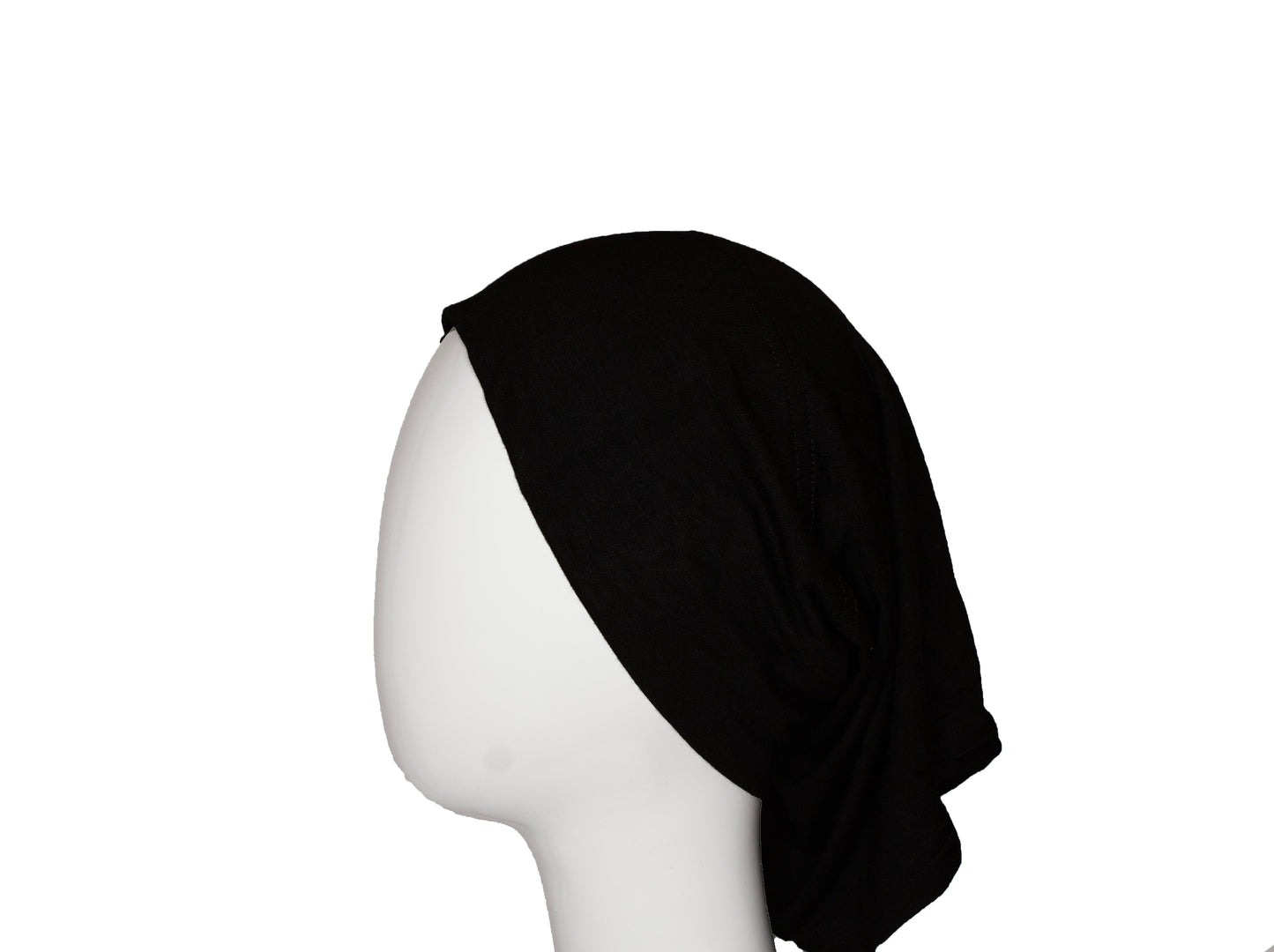 Jersey Under Scarf Tube Cap - Jet Black