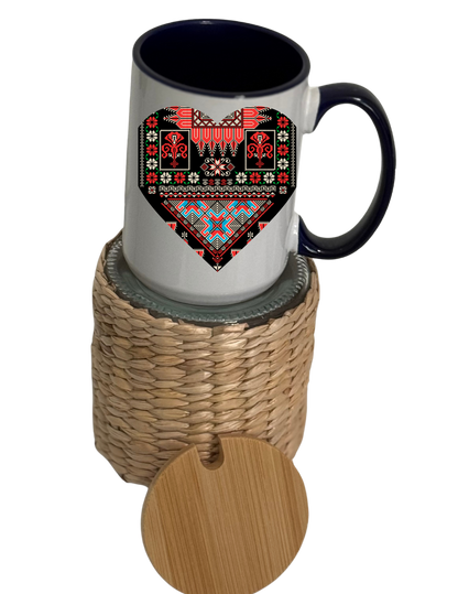 HEART TAREEZ 15OZ MUG