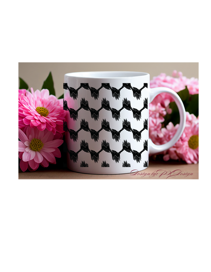 PALESTINE KEFFIYEH MUG 11OZ.