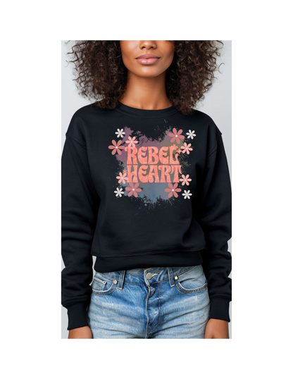 REBERT HEART CREWNECK SHIRT