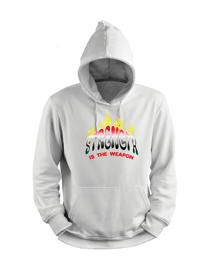 STRENGTH IS THE WEAPON MEN HOODIE