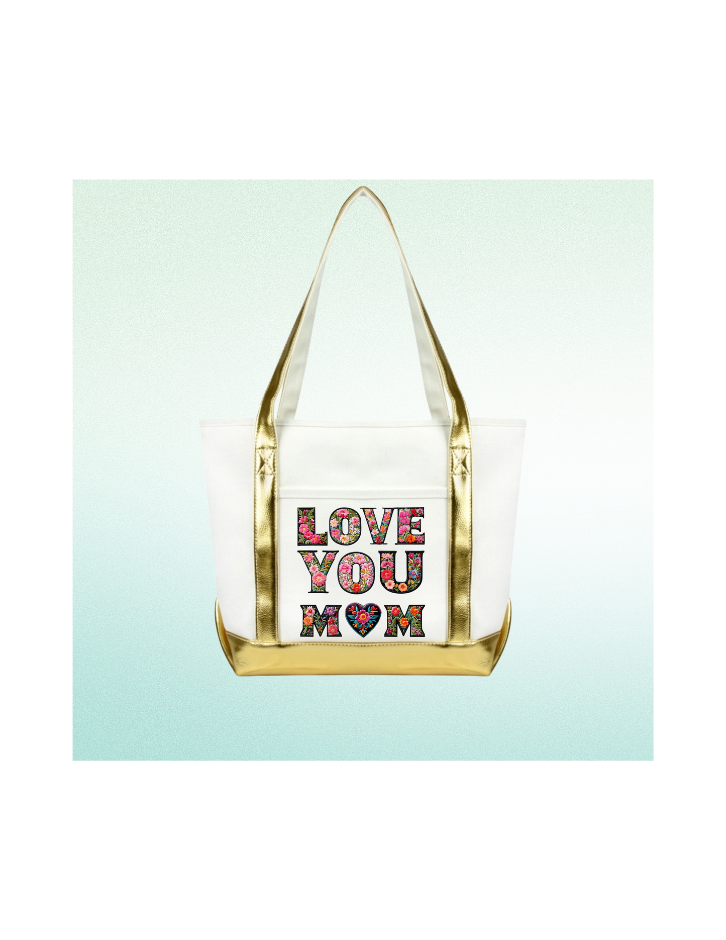 I LOVE YOU MOM TOTE BAG