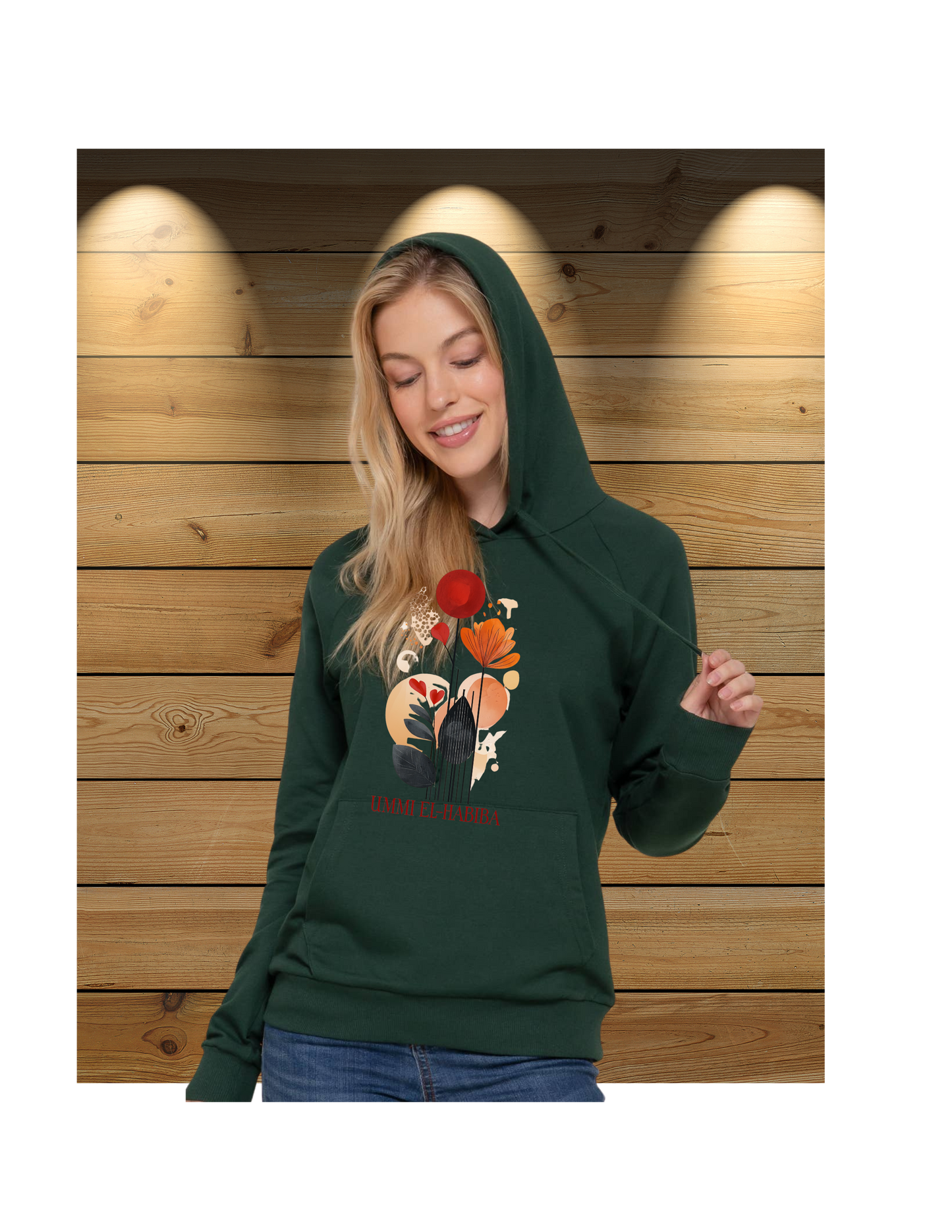 FLOWERS FOR UMMI EL-HABIBA HOODIE
