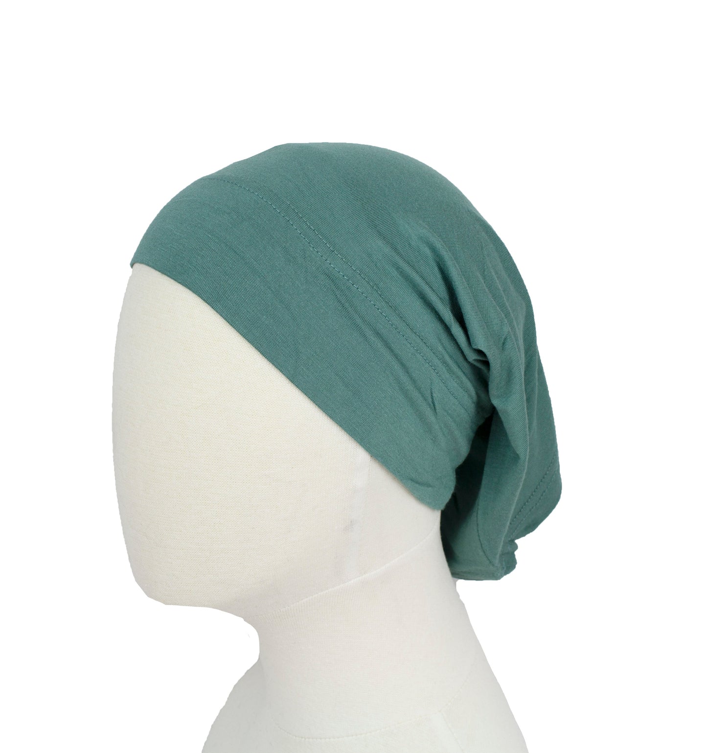 Jersey Under Scarf Tube Cap - Mint Cream