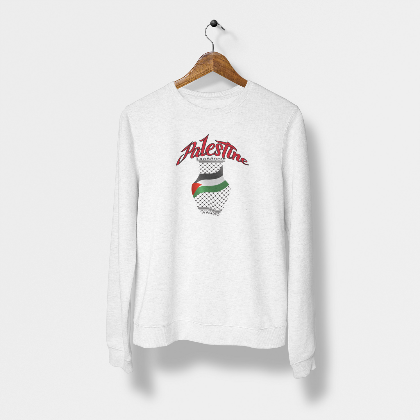 PALESTINE JAR CREWNECK SWEATSHIRT