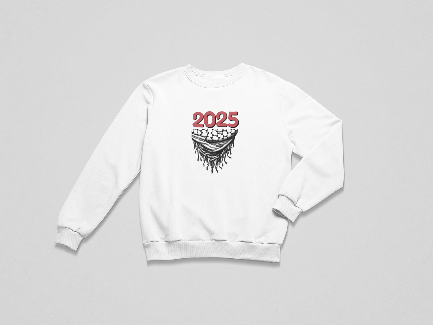 2025 CREWNECK PALESTINE KEFFIYE