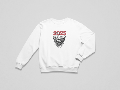 2025 CREWNECK PALESTINE KEFFIYE