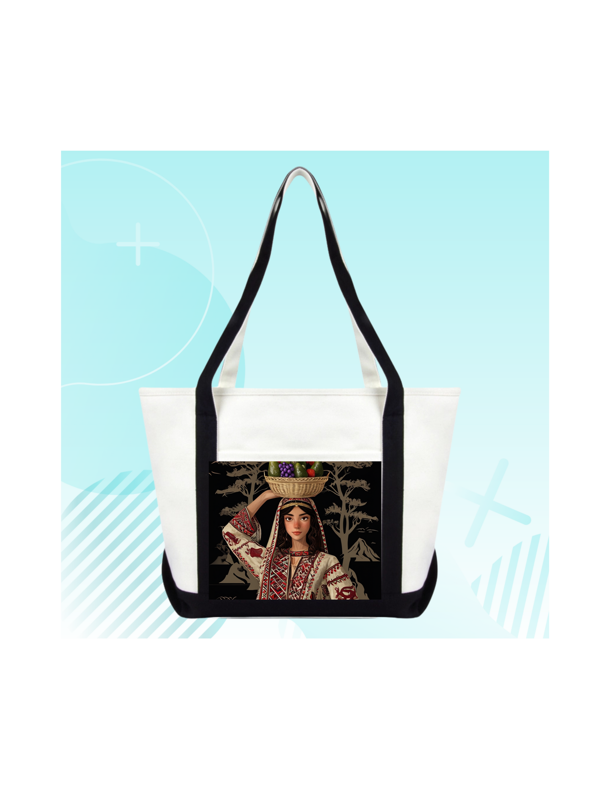 FALAHA FRAMED TOTE BAG