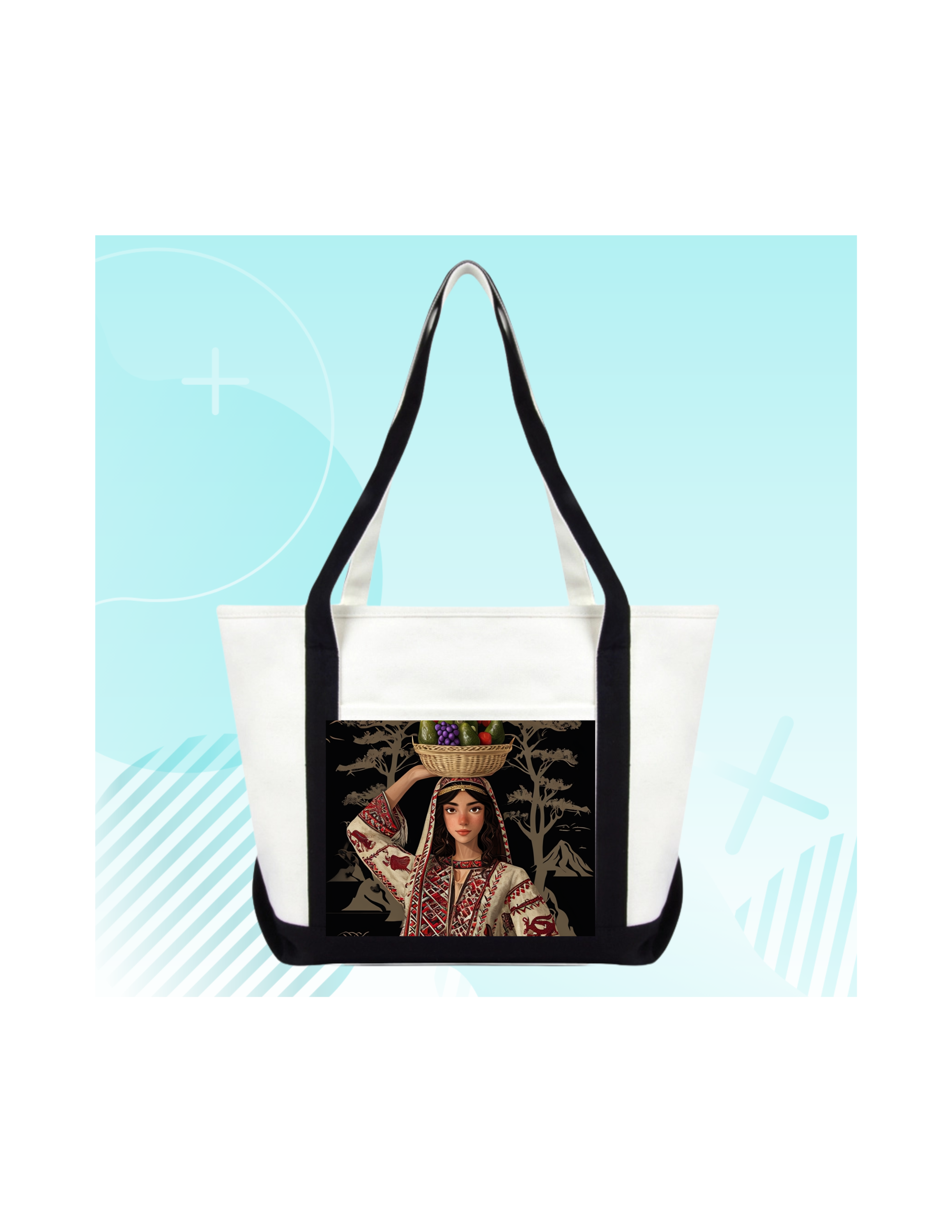 FALAHA FRAMED TOTE BAG