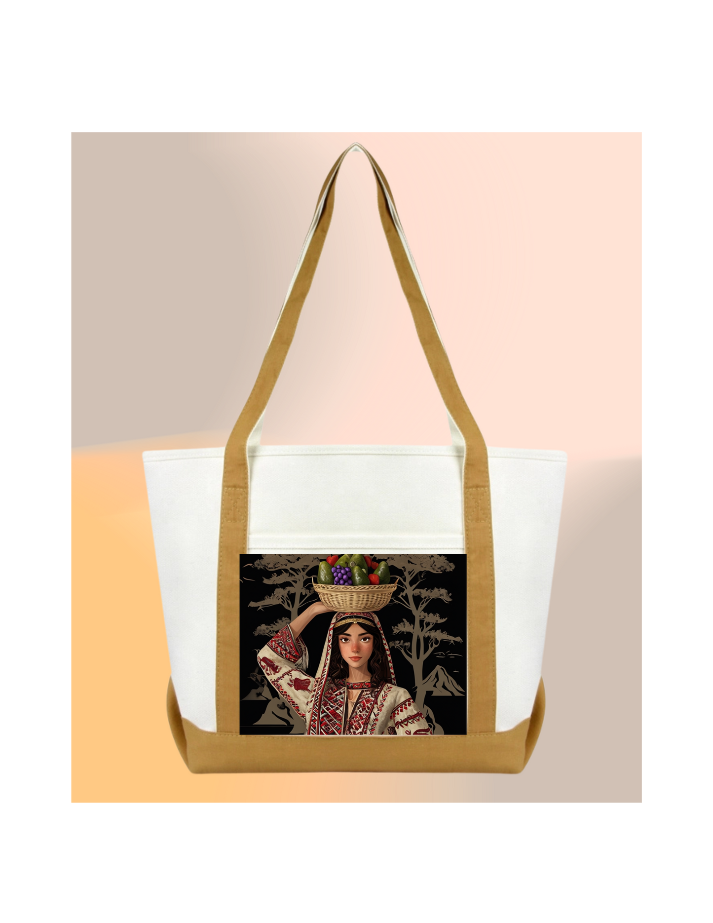 FALAHA FRAMED TOTE BAG
