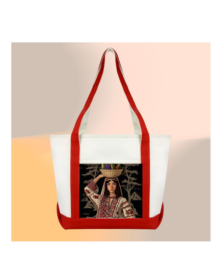 FALAHA FRAMED TOTE BAG
